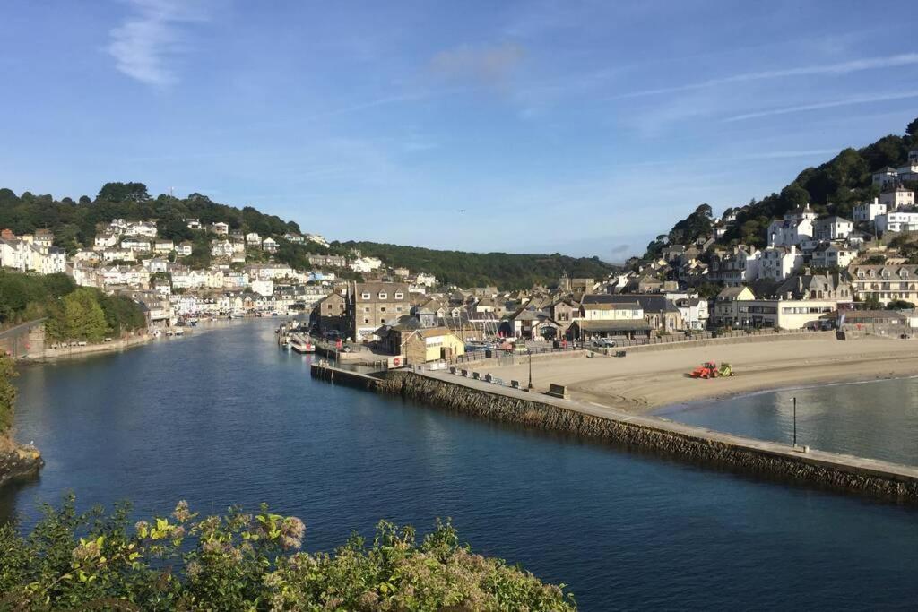 Large House In Looe, Near Beach And Bars With Great Views, Free Parking And Free Access To A Nearby Indoor Swimming Pool Villa Exterior photo